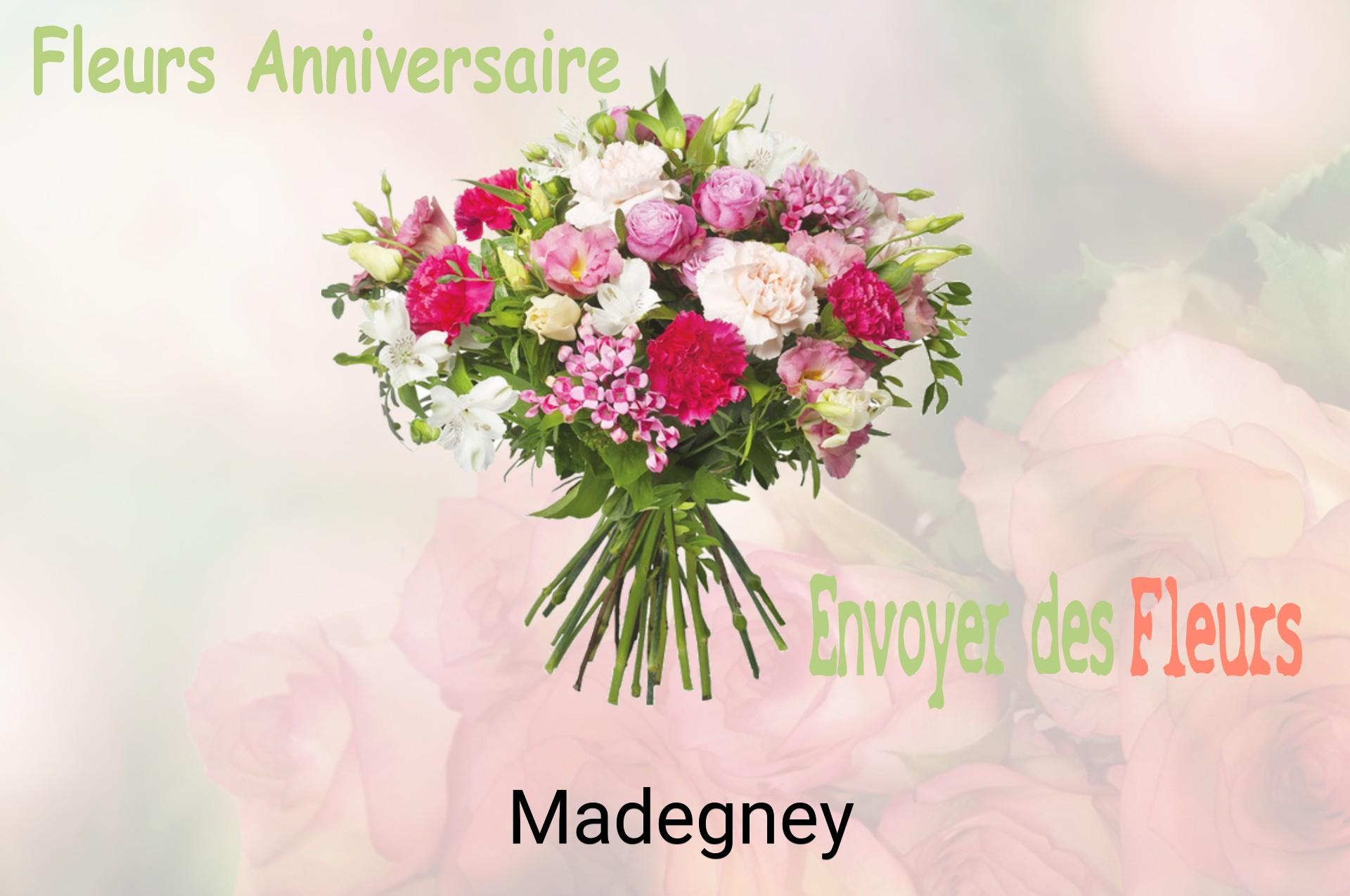 Bouquet de fleurs d’anniversaire livré à Madegney