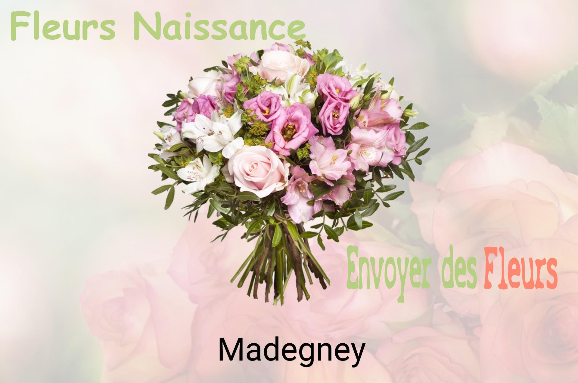Bouquet de fleurs de naissance livré à Madegney